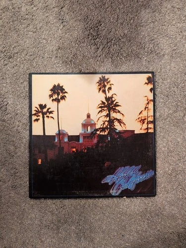Vintage 1976 Eagles Hotel California LP Vinyl Record 7E-1084 VG+