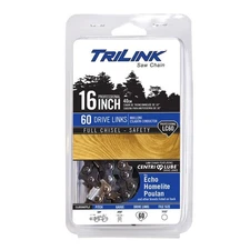 16" TriLink CL85060TL2 3/8, .050, 60-DL Saw Chain Replaces D60, 33RSS, H80