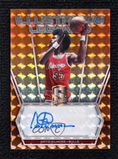2017-18 Panini Spectra Neon Orange Prizm 5/5 Artis Gilmore #IL-AGM Auto HOF 14t3