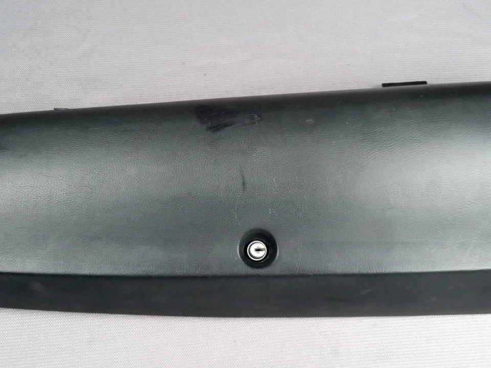 Dodge Truck Ramcharger 1972-74 guantera tapa puerta cubierta bisagra tablero negro D100 Foto 4 de 4