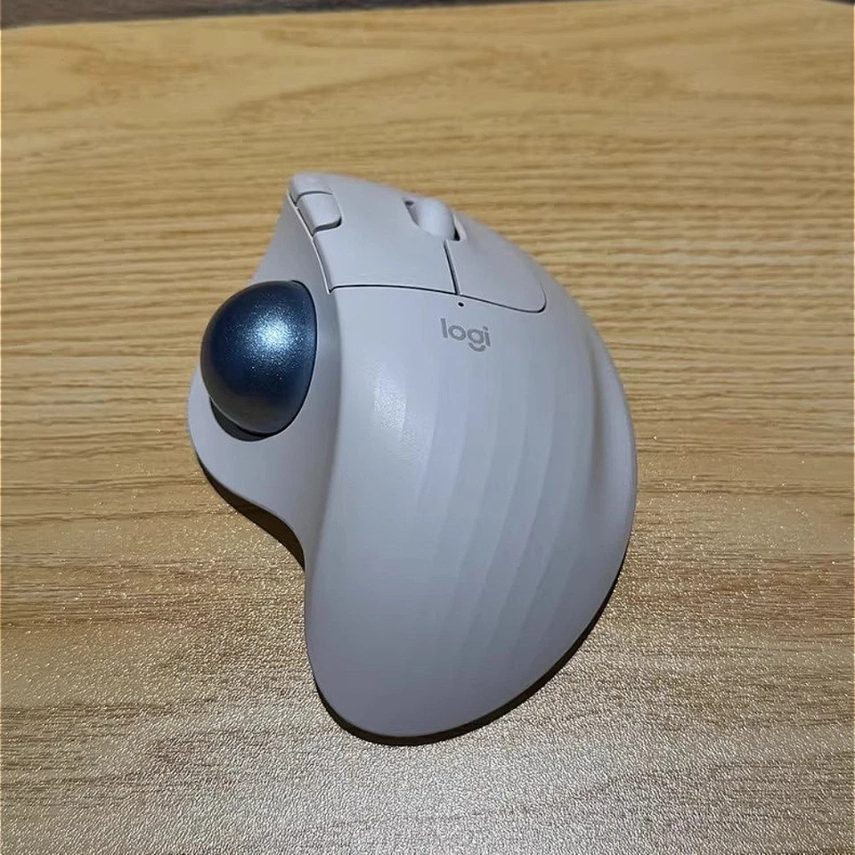 Logitech Ergo M575 Trackball - Comfort Thumb Control for Office & Home White - Image 2 of 4