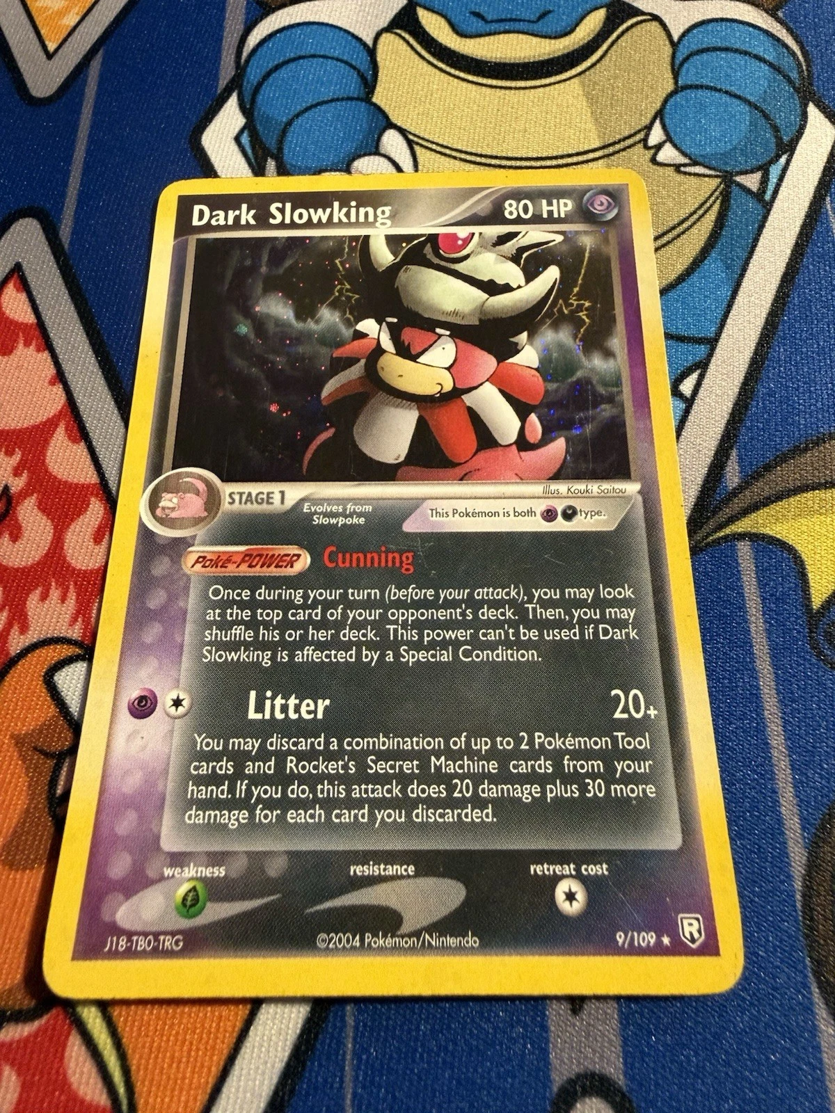 Pokemon Dark Slowking Holo Rare Team Rocket Returns 9/109