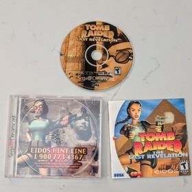 Tomb Raider: The Last Revelation - Sega Dreamcast, 2000 - Tested & Working 