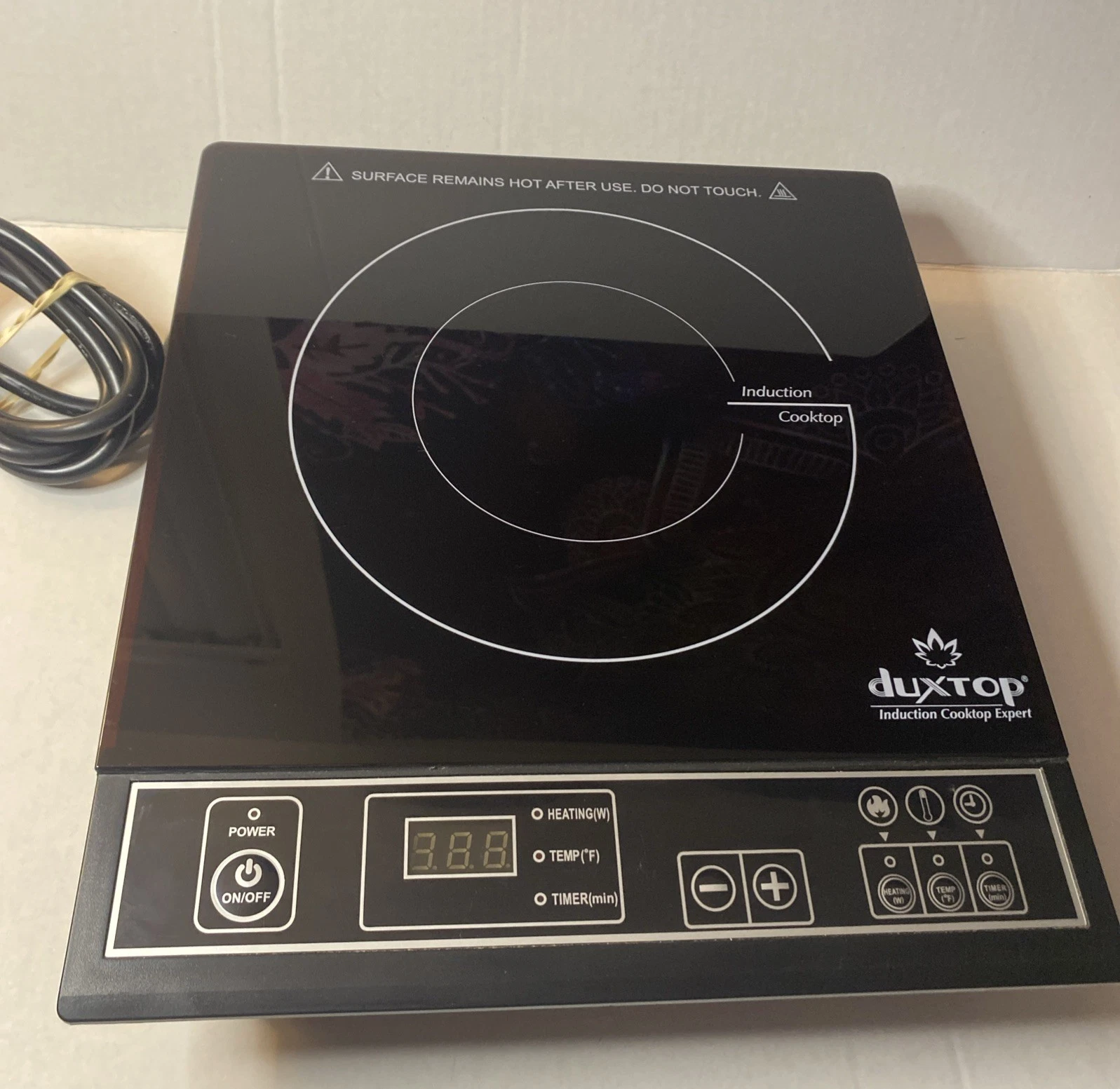 DUXTOP BT-180G3 1800W ELECTRIC INDUCTION COOKTOP