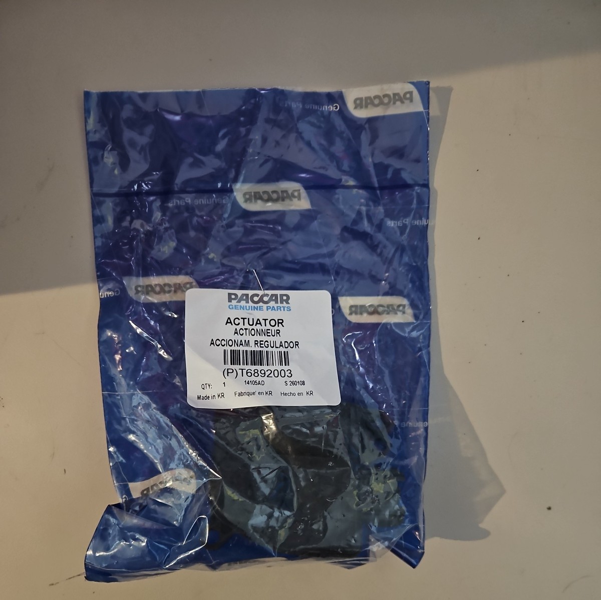 PACCAR T6892003 Kenworth Peterbilt Temperature Blend Door Actuator