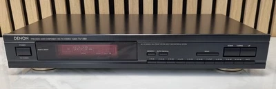 Denon TU-280 AM-FM Stereo Tuner Radio Empfänger HiFi Baustein Schwarz TU280 280 - Bild 1 von 3