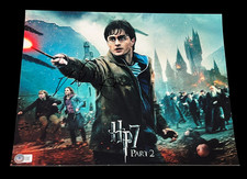 DANIEL RADCLIFFE SIGNED AUTOGRAPH 11x14 PHOTO HARRY POTTER BECKETT BAS AUTO D