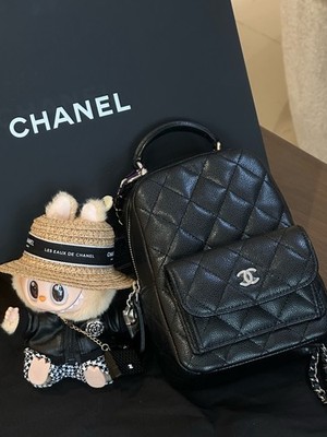 Chanel 黒 キルティング リュックミニバッグ Chanel 黒 キルティング リュックミニバッグ 【公式通販】