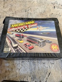 Vintage Tara Toy Micro Mini Collector&rsquo;s Case- Micro Machines + Vehicles & Access