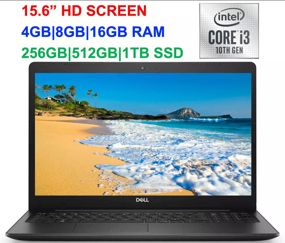 Dell i3 10th generation on sale laptop