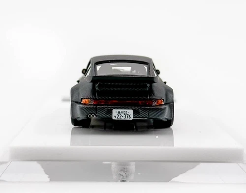 Coche de resina fundido a presión modelo deportivo Car's Lounge 1:64 Carbon Black Bird 930 - Imagen 6 de 9