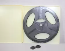 NEW 1 ELMO, Eumig, Chinon, Bolex, Sankyo, 400ft SUPER 8/8MM PROJECTOR REEL, CASE