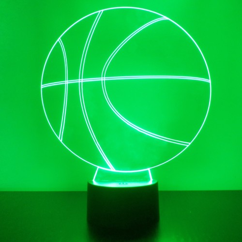 Lámpara de ventilador deportivo LED de baloncesto Denver Nuggets, personalizada gratuita - Imagen 7 de 12