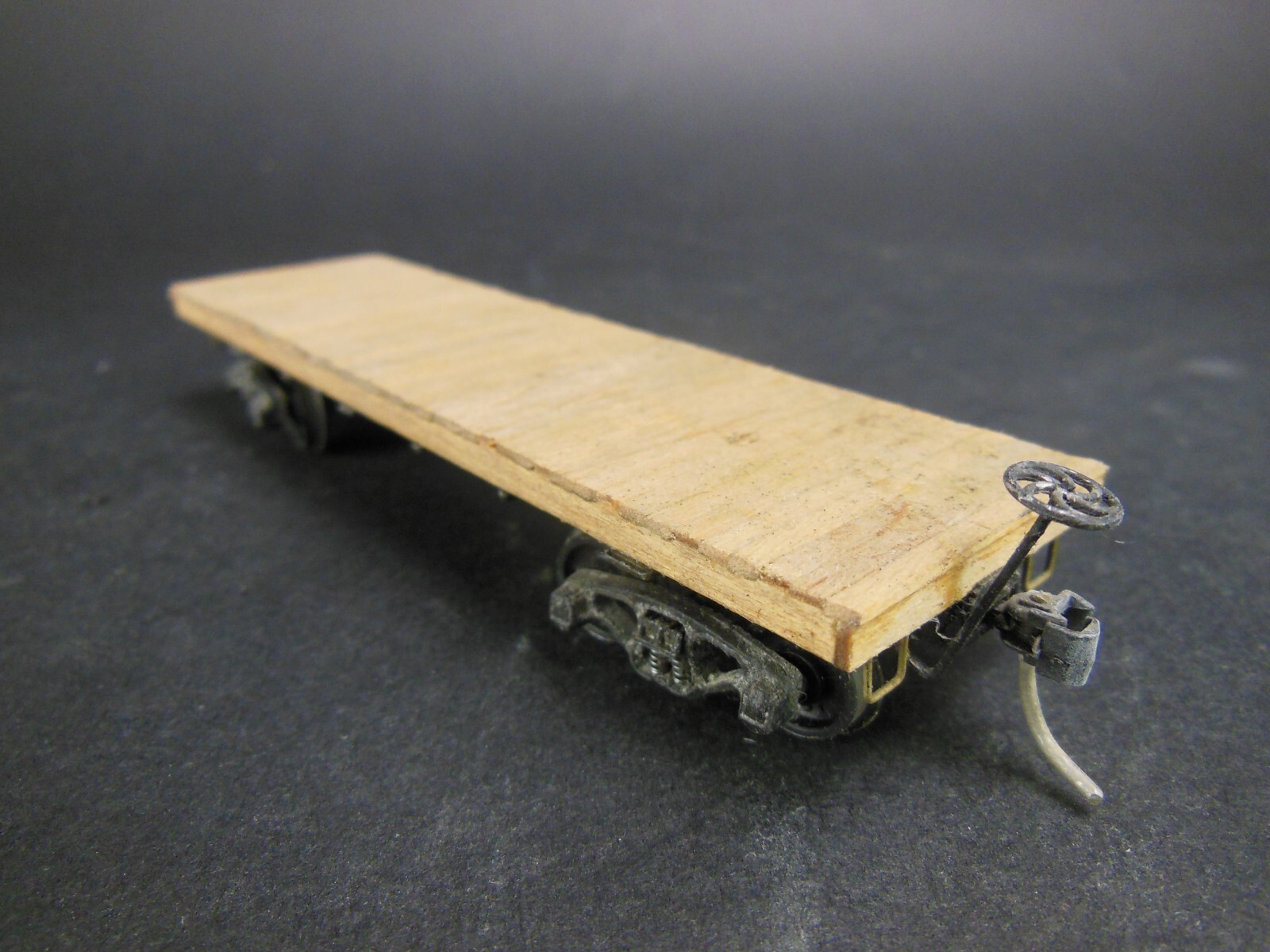 HO SCALE CRAFTSMAN KIT BUILT UNDECORATED OLD TIME FLAT CAR eBay