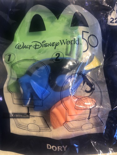 Dory #22 Walt Disney World 50th Anniversary McDonald’s 2021 Happy Meal Spielzeug  - Bild 1 von 4
