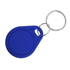 10Pcs IC Card UID Key Fobs RFID Proximity 13.56MHz Rewritable Smart Tag Blue