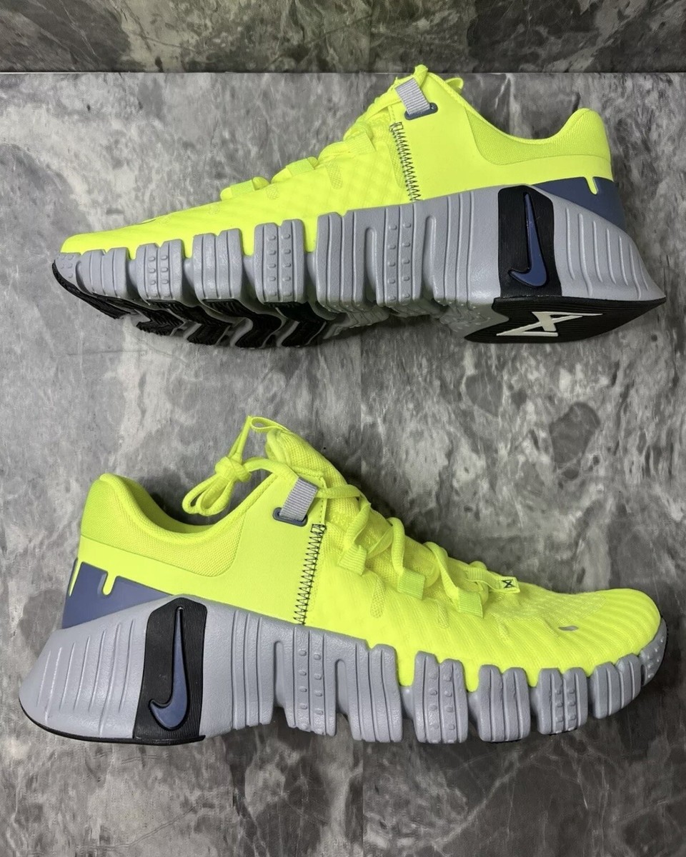 Nike Free Metcon 5 Volt Wolf Grey Training Crossfit DV3949
