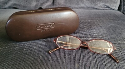 Coach ALEXA 505 Berry Eyeglasses Sunglasses Frames RX Round Full