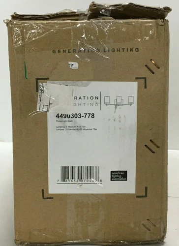 Generation Lighting 3-Light Vanity Zire 24 Inch Light Brushed Oil Rubbed Bronze - Picture 2 of 6