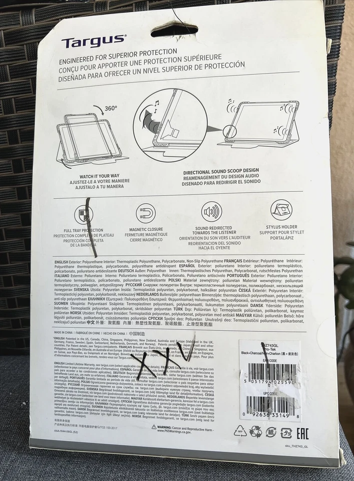 NEW Targus Pro-Tek Rotation iPad Pro 11-in. Rotating Case (Black) - Image 2 of 2