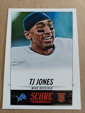 2014 Panini Score Football TJ Jones #431 RC Detroit Lions 