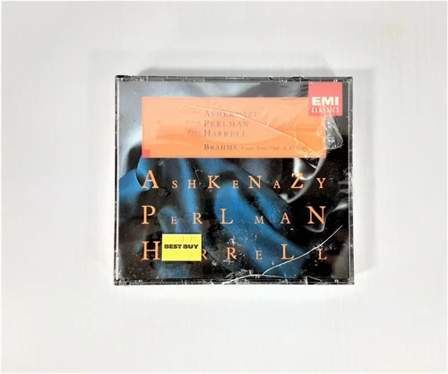 Brahms: Piano Trios - Ashkenazy, Perlman, Harrell - EMI Classics - NEW, Sealed