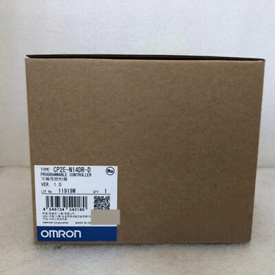 New Omron CP2E-N14DR-D Programmable Controller One CP2EN14DRD 