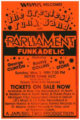 Parliament Funkadelic * POSTER * Bootsy Collins Sly Stone George