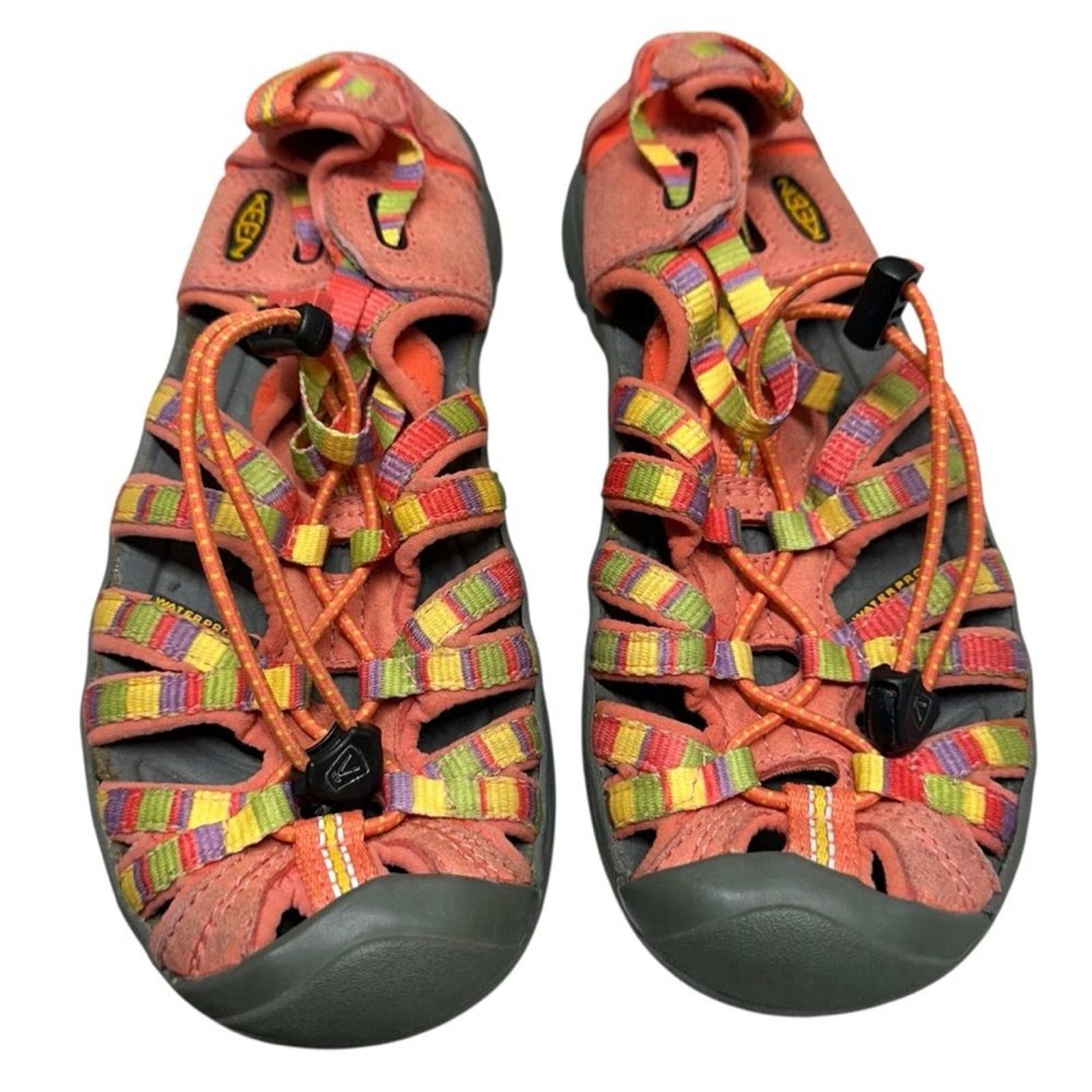 Sandalo sportivo KEEN Whisper Coral multicolore impermeabile lavabile bambino ragazzo taglia 3