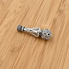 imam tube bead accessories part 925 silver for make Prayer Beads Misbaha 610249
