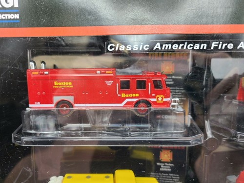 CORGI FIRE HEROES BOSTON CLASSIC AMERICAN FIRE APPARATUS SET#9 FREE SHIPPING - Picture 2 of 8