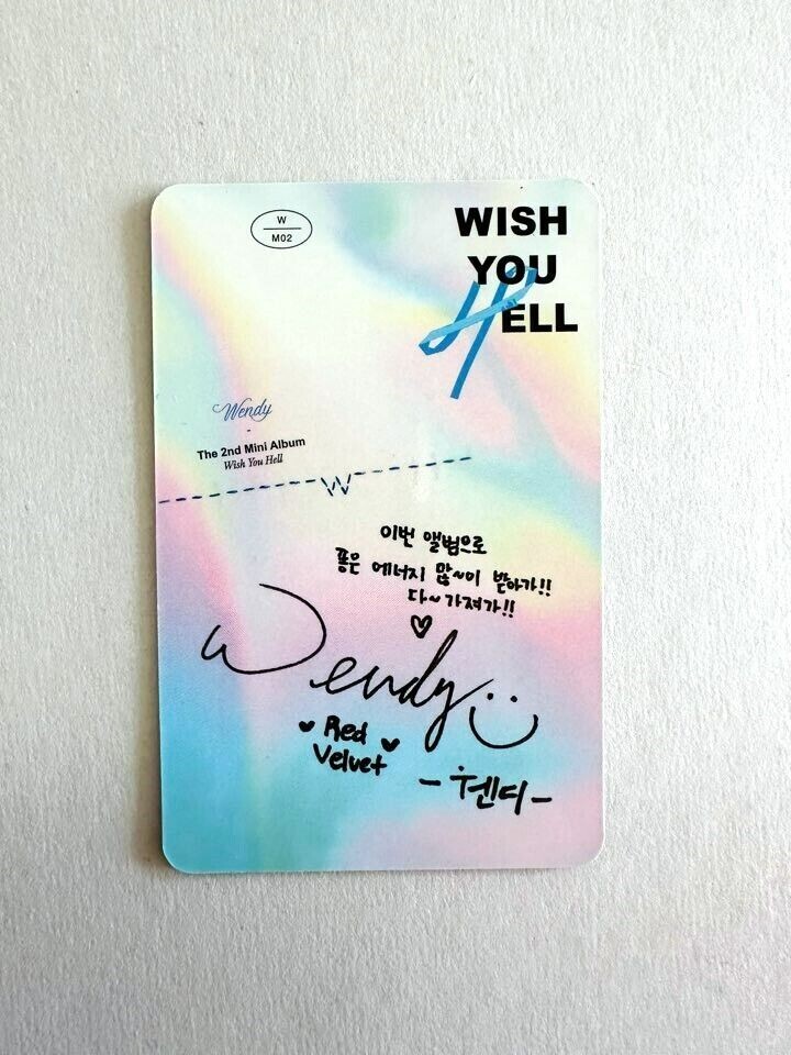 RED VELVET Wendy 2nd Mini Album [ Wish You Hell ] Official