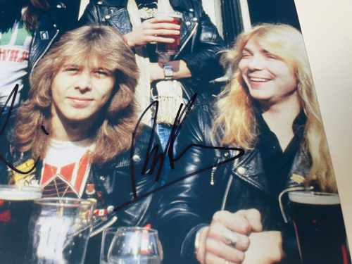 Iron Maiden Steve Harris, Dave Murray signed Autogramm - 8 x 12 Foto mit COA - Bild 5 von 8