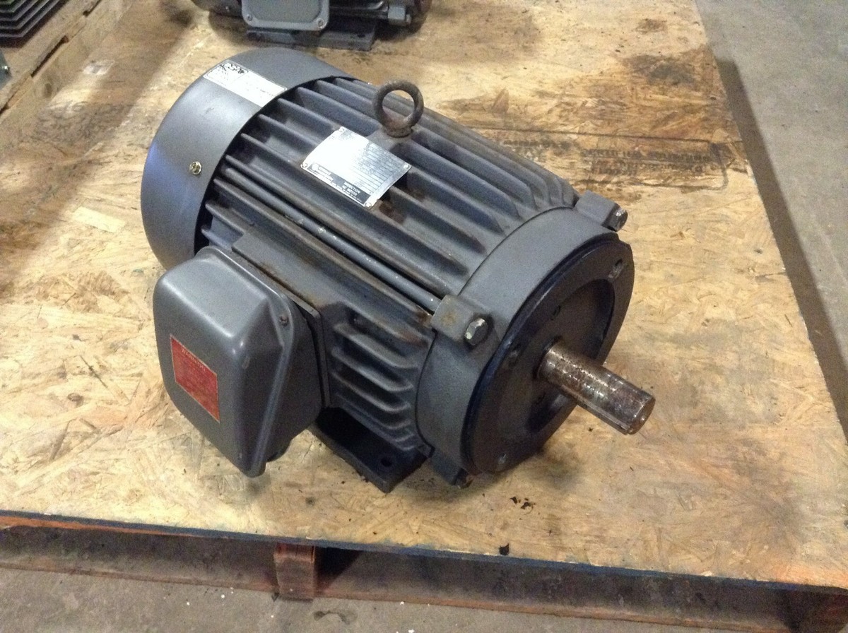 GE General Electric 5KE215KC205 10 HP 1755 RPM 230/460 VAC AC