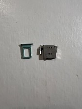 iphone 11 original oem sim tray and sim reader flex tested working green