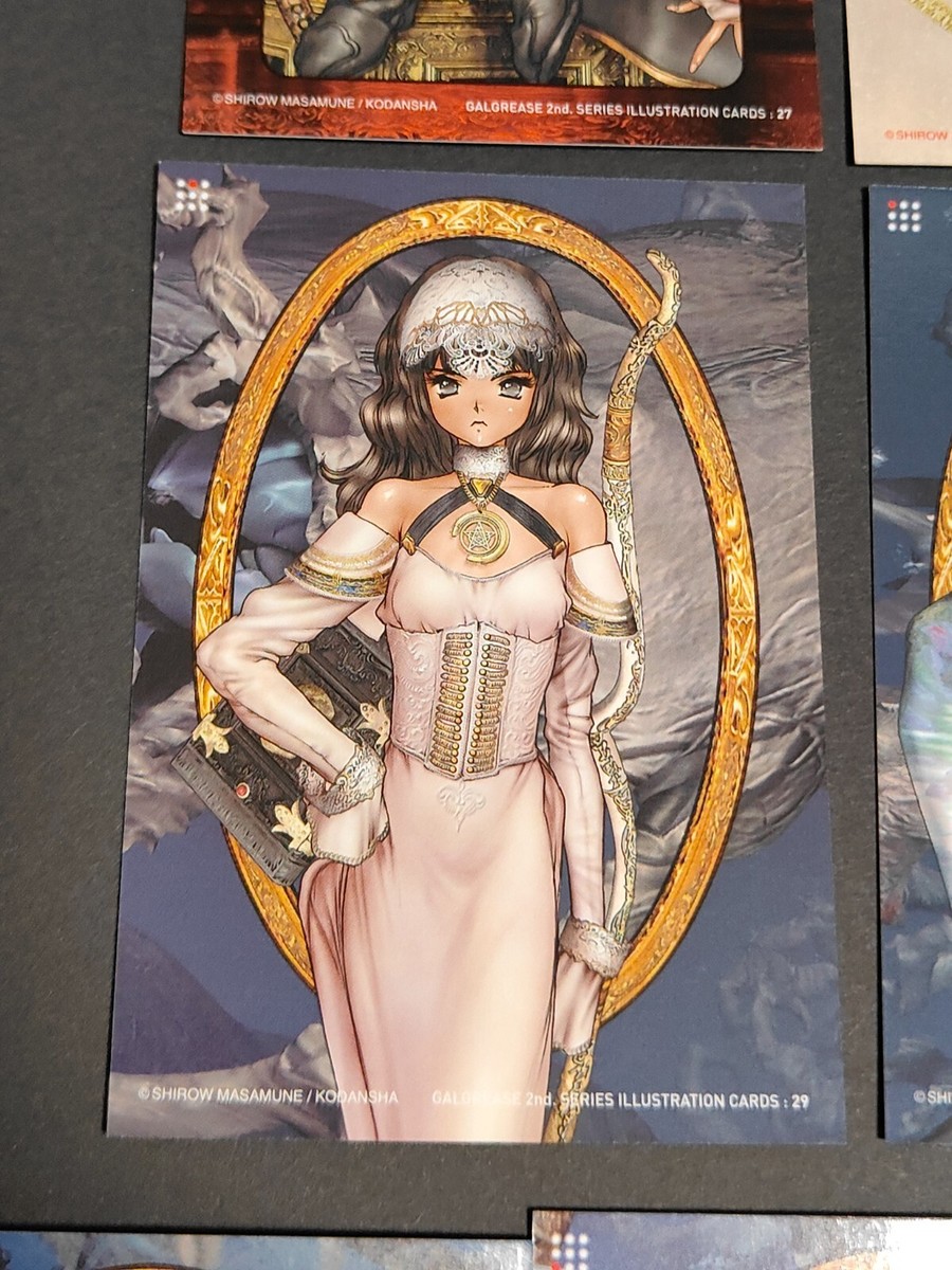 Shirow Masamune GALGREASE HELLCAT Trading Card Rare Japan anime