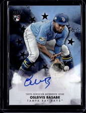⚾ Osleivis Basabe 2024 Topps #BSA-BAS Baseball Stars Autographs Black #/199