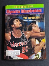 Maurice Lucas Signed Autographed Sports Illustrated Oct. 1977 Trail Blazers