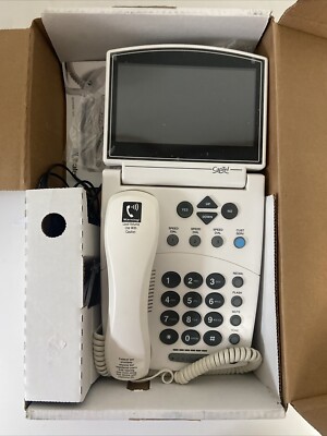 Ultratec Captel Model 800i Captioned Screen Wifi Telephone For Hearing Impaired