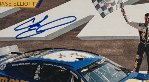 Chase Elliott JSA signed Autogramm 8,5 x 11 Fotokarte NASCAR - Bild 2 von 3