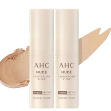 2X AHC Nude Concealing Stick Natural Cover Cream Tone up beige SPF50 PA   10g