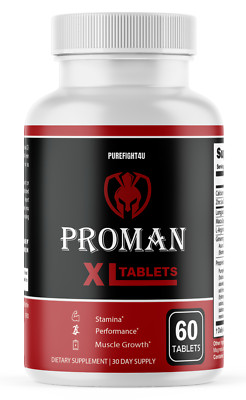 Proman XL Natural Formula Supplement for Strength & Endurance, 60 Tablets