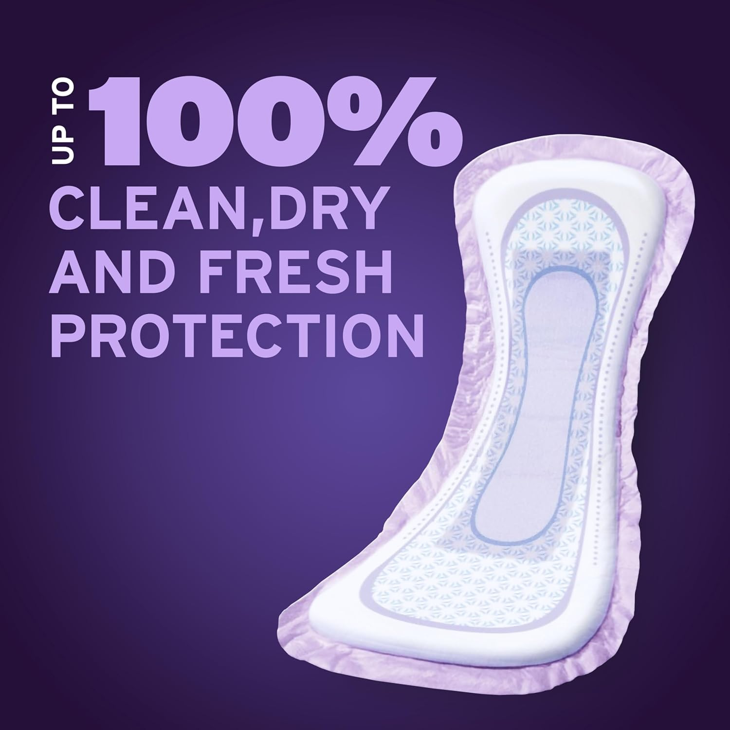 Overnight Incontinence & Postpartum Pads for Bladder Leaks 8 Drop Extra Coverage
