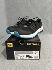 Cat Streamline 2.0 ASTM Composite Toe Women's Safety Shoe Black/Teal Size 10