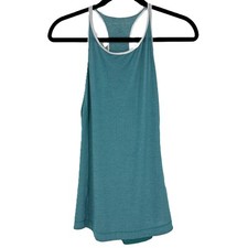 Lululemon Time To Sweat Racerback Tank Lightweight Spirit Green Size 8