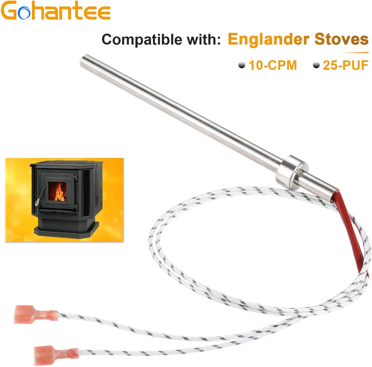 PUCH6 Ignitor Compatible with Englander Pellet Stove 10CPM 25PUF