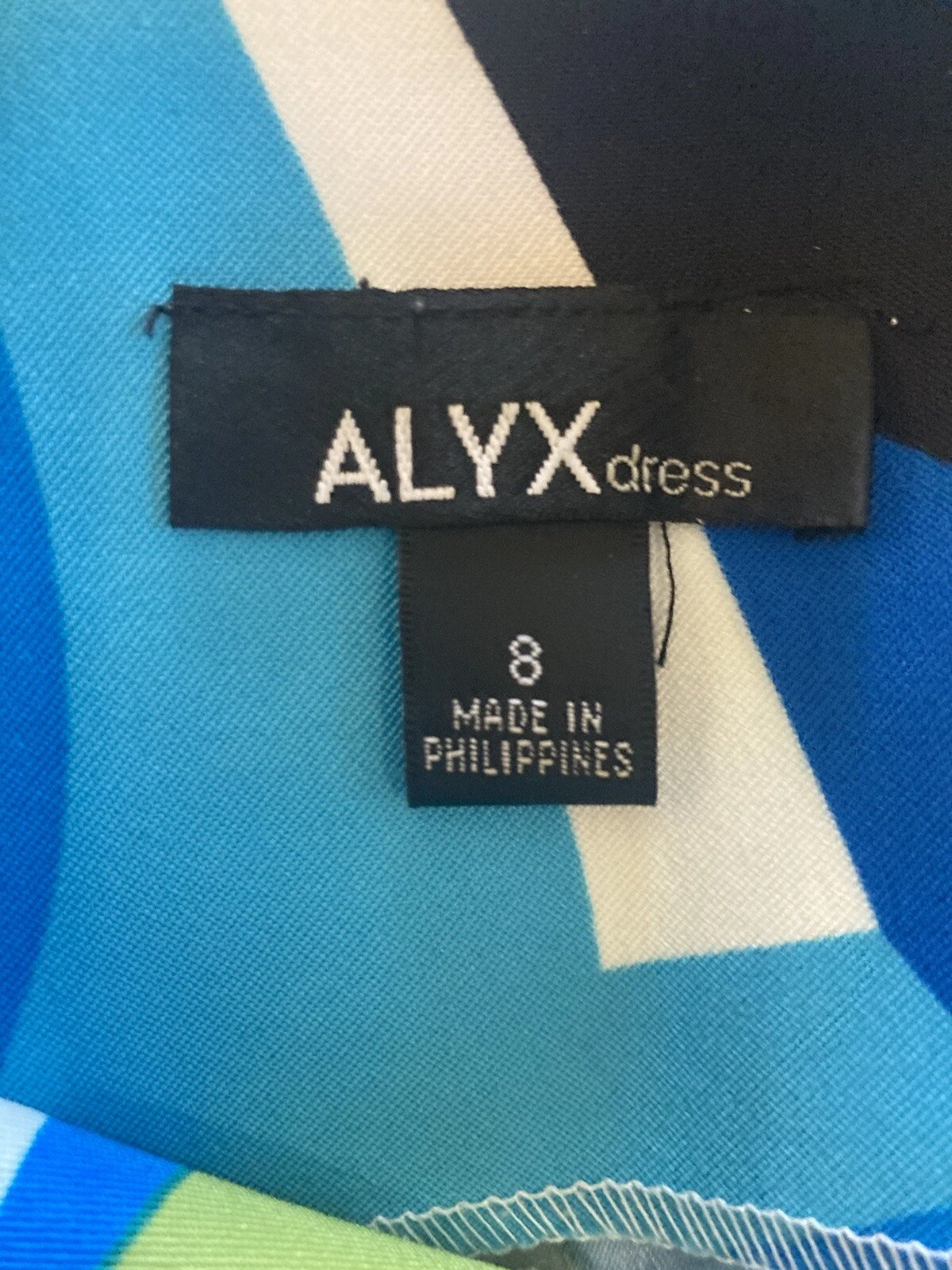 ABITO DA DONNA ALYX IN GUAINA TAGLIA. 8 MULTICOLORI LUMINOSI DIVERTENTI MATRIMONI ESTIVI