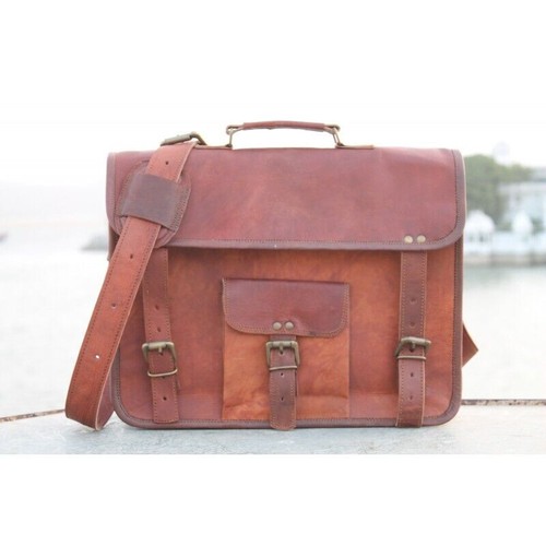 Sac Messenger Convertible En Cuir Ashwood Gina Bridge – Marron – Pour Ordinateur 15 Pouces