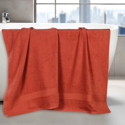 Eco-Friendly Ring Spun Cotton Absorbent Lightweight 2 Piece Bath Sheet Set - Picture 60 of 145