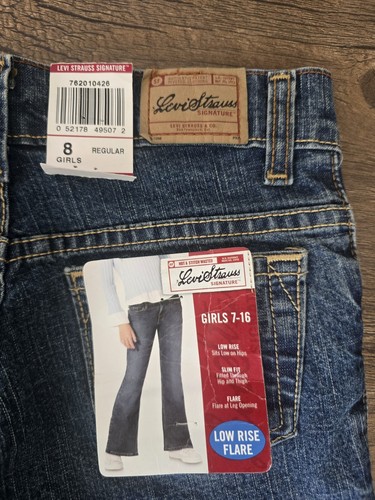 Levis Girls Y2k Sz 8 Flare NWT - Picture 4 of 7